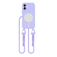 Tech-Protect MagNecklace MagSafe apvalks iPhone 16 - violets