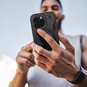 Viedtālruņa apvalks FROST ARMOR IPHONE 16 Pro Max melns