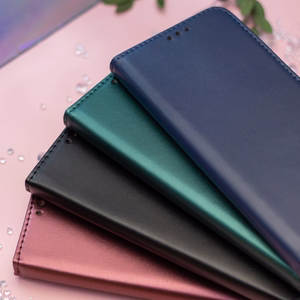 Gudrais magnētiskais viedtālruņa apvalks Xiaomi Redmi A5 Global (173,45 x 79,35 x 8,45) tumši zaļš