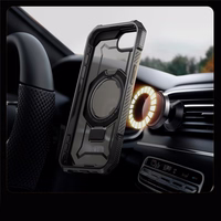 Supcase UB Grip Mag MagSafe iPhone 16e viedtālruņa apvalks - melns