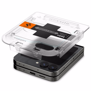 Spigen Glas.tR EZ Fit aizsargstikls Samsung Galaxy Z Flip 6 - 2 gab.