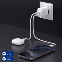 Spigen Essential EE202EU 20W sienas ladetajs - Balts