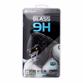 X-ONE pilna pārklājuma īpaši izturīgs matēts aizsargstikls 9H – paredzēts iPhone 17 Air