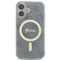 Guess IML 4G MagSafe viedtālruņa apvalks iPhone 16 - zils