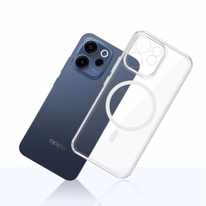 3mk Armor Magcase apvalks priekš Oppo Reno 15 F 5G / Reno 15 FS 5G (CPH2801) - Caurspīdīgs