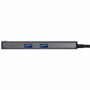 Unitek H1112F aktīvs USB-C sadalītājs 5 Gbps, HDMI RJ-45 PD 100W
