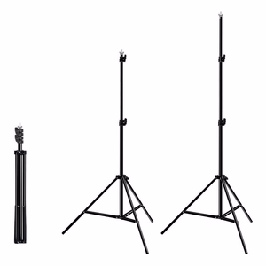 Foto studijas fona statīvs Puluz 2x2m + foni 3 gab. PKT5204