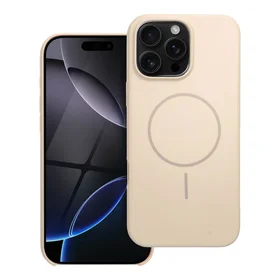 Spīdīgais magnētiskais apvalks saderīgs ar MagSafe IPHONE 16 PRO MAX - balts