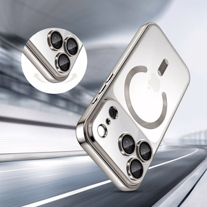 Tech-Protect MagFlex MagSafe Чехол для iPhone 17 Pro Max - прозрачный серебристый