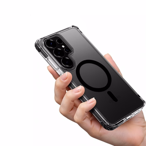 Rock Crystal Clear Magnetic Series maciņš priekš Samsung Galaxy S26 Plus caurspīdīgs