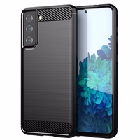 CARBON viedtālruņa apvalks SAMSUNG S21 FE melns