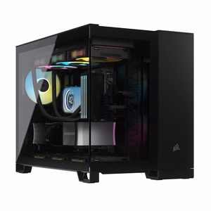 Corsair 2500X RGB Micro Tower melns