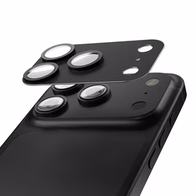 Etteri full camera lens guard for iPhone 17 Pro Max melns