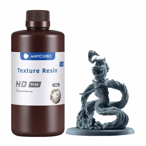 ANYCUBIC Texture Resin HD tekstūras sveķi, pelēki
