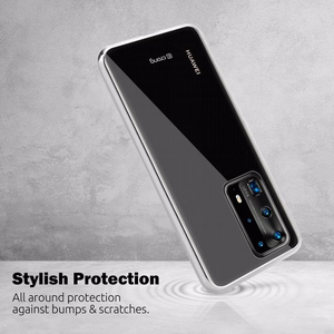Crong Crystal Slim vāciņš ierīcei Huawei P40 Pro, caurspīdīgs