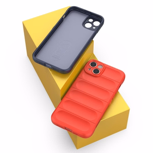 Magic Shield Case viedtālruņa apvalks iPhone 14 Plus elastīgs bruņots vāks melns