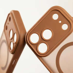 Mag Matt case for Samsung Galaxy S26 brown camera protection