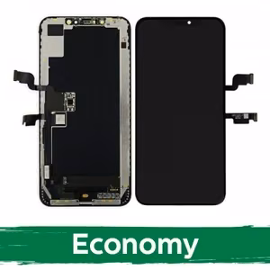 LCD displejs saderīgs ar iPhone Xs Max melns (INCELL / Economy)