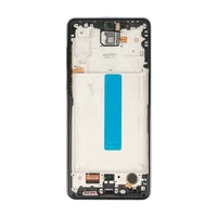 Mecanico LCD ekrāns T2O Samsung Galaxy A73 5G melns ar ietvaru