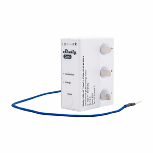 Shelly 3EM-63T Gen3 1/3 kanāla WiFi enerģijas skaitītājs (plakans terminālis)