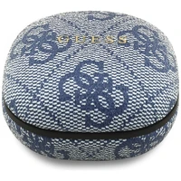 Bezvadu austiņas TWS ENC Guess 4G Classic Metal Logo blue