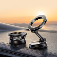 Joyroom JR-ZS505 Magnētiskais magnētiskais stiprinājums, kas saderīgs ar MagSafe - melns