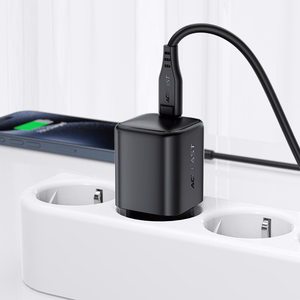 Acefast A119 GaN PD 45W USB-C Tīkla lādētājs - melns