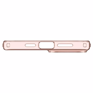 Spigen Crystal Flex viedtālruņa apvalks iPhone 15 Plus - rozā/caurspīdīgs
