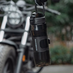 Rockbros S550H-1 700 ml termopudele ar magnētisko turētāju un stiprinājuma siksnu - melna