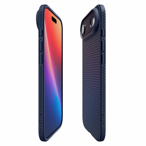 Spigen Liquid Air viedtālruņa apvalks iPhone 17 Air - zils
