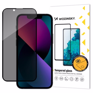 Wozinsky Privacy Glass rūdītais stikls iPhone 14 Plus / 13 Pro Max ar privātuma filtru