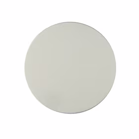 Metāla plāksīte magnētisko turētāju - apaļa 40 mm sudraba krāsā