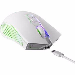 WIRELESS MOUSE DEFENDER PANDORA RF balts 3200dpi 7P