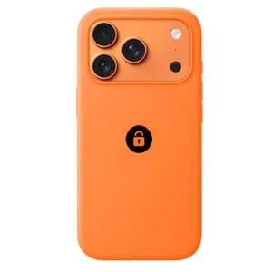 Maciņš "Silicone Case v2" iPhone 17 Pro / Oranžs / iepakojumā