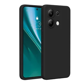 Etteri silikona apvalks - Xiaomi Redmi Note 13 4G melns