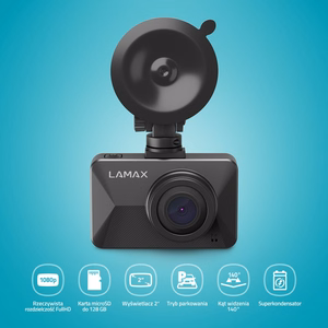 LAMAX T3 videoreģistrators