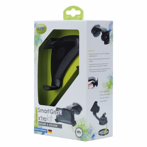 iGrip Smart Grip'R x'tra universāls automašīnas tālruņa turētājs 56–81 mm platām un 114–138 mm augstām ierīcēm