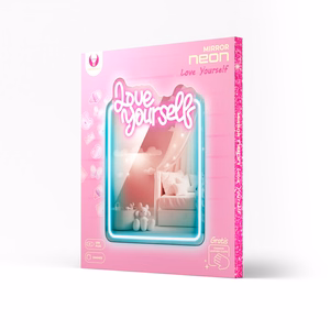 Neon MIRROR LED LOVE YOURSELF tirkīza rozā FMNE01 Forever Light