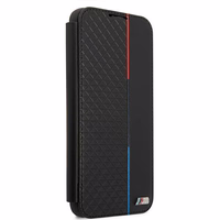 Viedtālruņa apvalks BMW M Collection Triangles Case Samsung Galaxy S22+ melns