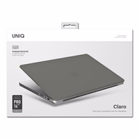 Uniq Claro apvalks MacBook Pro 14'' (2021) - caurspīdīgs-pelēks