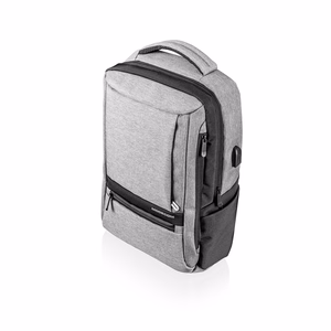 Modecom SMART 15 mugursoma, melna/pelēka, poliesters