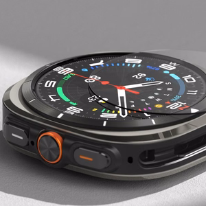 Ringke Slim & rūdītā stikla viedtālruņa apvalks + stikla komplekts Samsung Galaxy Watch Ultra 47mm - melns