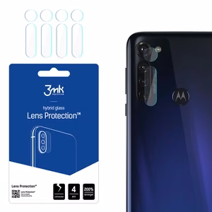 3mk Lens Protection – kameras objektīva aizsargs modelim Motorola Moto G Pro