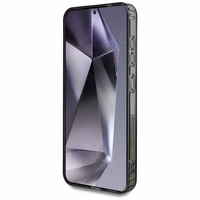 Viedtālruņa apvalks Karl Lagerfeld Poga Karl&Choupette Galvas Uz KL Raksts Magnētiskais Samsung Galaxy S25 melna