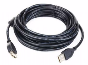 Gembird 1.8m USB 2.0 A M/FM USB kabelis USB A melns