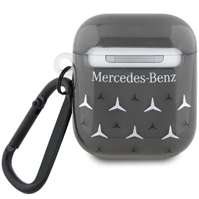 Mercedes MEA28DPMGS AirPods 1/2 apvalks ar lielas zvaigznes rakstu, melns