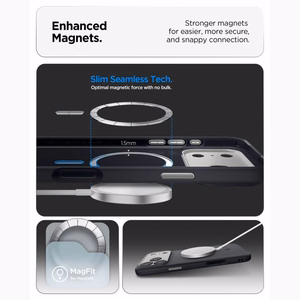 Spigen Nano Pop MagSafe maciņš iPhone 17 Pro Max / 18 Pro Max, melns