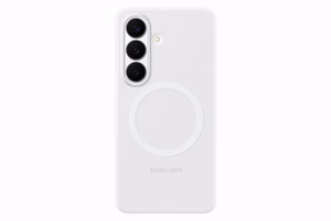 Samsung Силиконовый Магнитный Чехол для Samsung Galaxy S26, совместим с MagSafe - белый