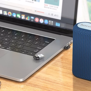 USB A Bluetooth adapteris Hoco UA18 melns