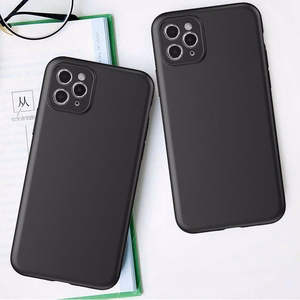 Silikona mīksts viedtālruņa apvalks Google Pixel 8 - melns